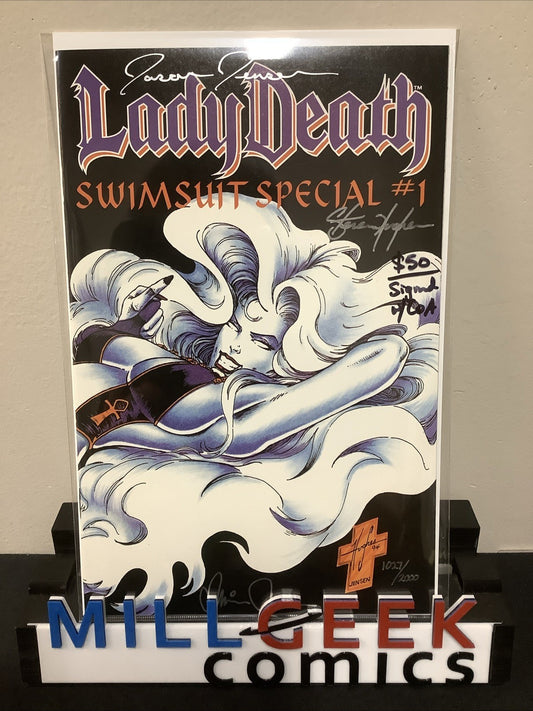 Lady Death Swimsuit Special #1 (Chaos! Comics May 1994) Signed With COA, See Pic