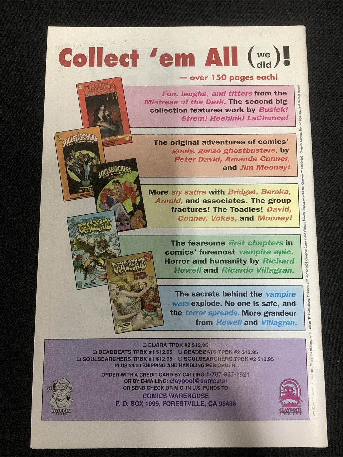 Elvira, Mistress Of The Dark #166 (2007) VF (8.0) Claypool Comics, Scarce Final