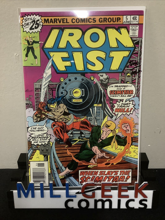 Iron Fist #5 (Marvel Comics June 1976) VF/NM (9.0) Chris Claremont/John Byrne