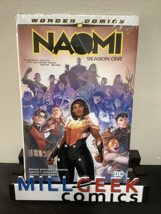 Naomi Season One, Brian Michael Bendis, Brand New Sealed, Hardcover, DC Comics