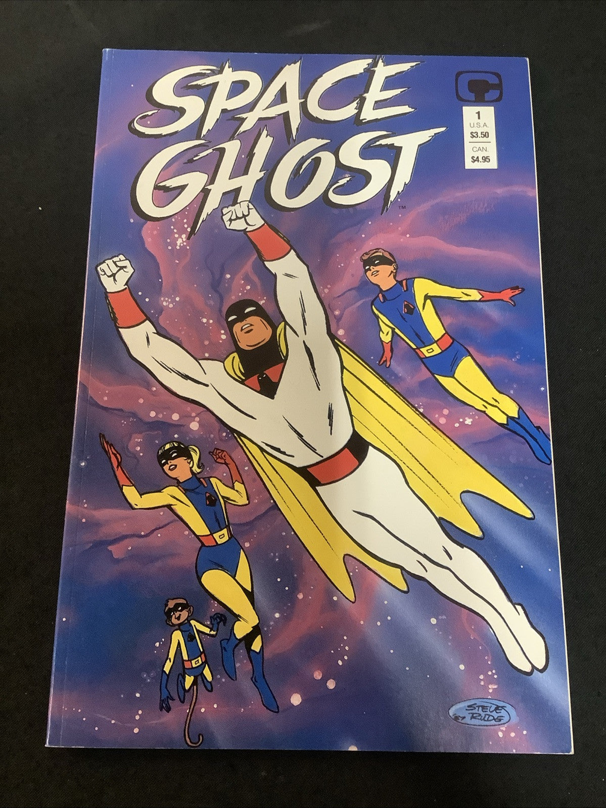 Space Ghost #1 (Comico Comics December 1987) NM- (9.2) Steve Rude
