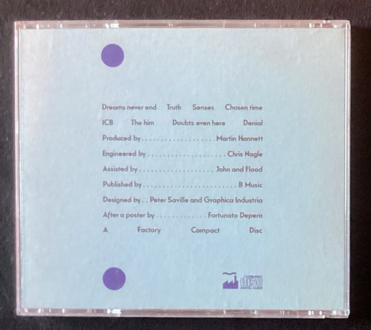 New Order - Movement (CD, Import, Like New) -JD