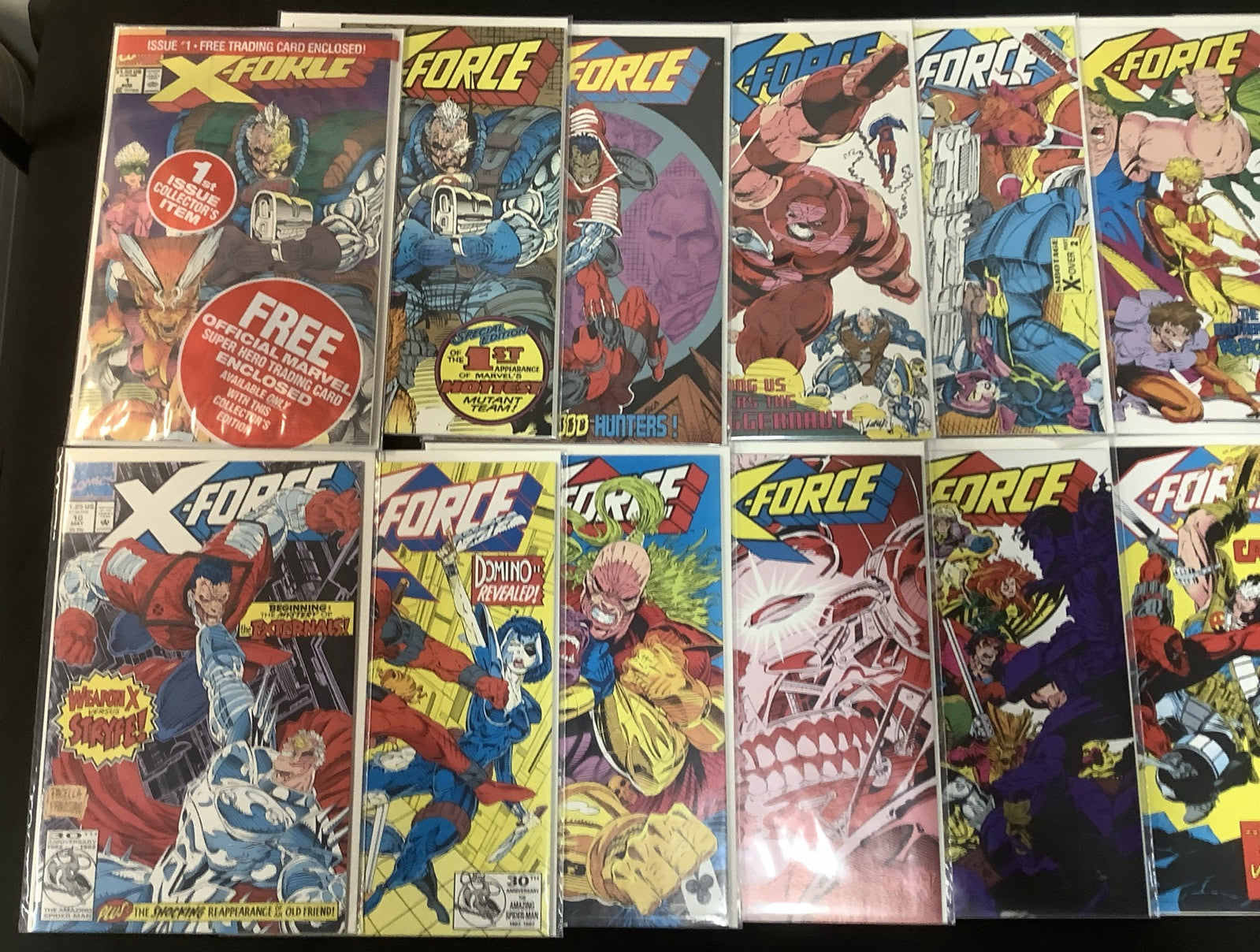 X-Force #1-18 +Annual #1 + #1 2nd Print, 2nd App Deadpool, Polybagged,High Grade