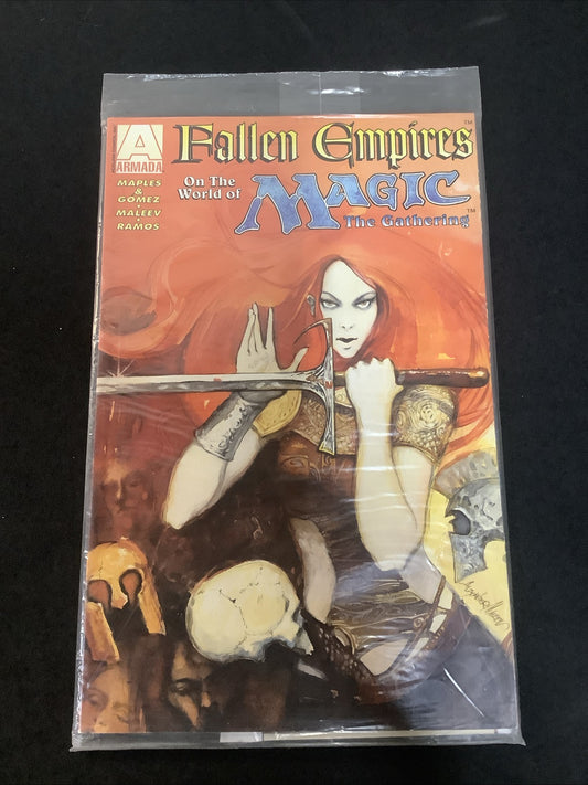 Magic The Gathering: Fallen Empires (1995) NM- (9.2) Sealed With Booster Pack