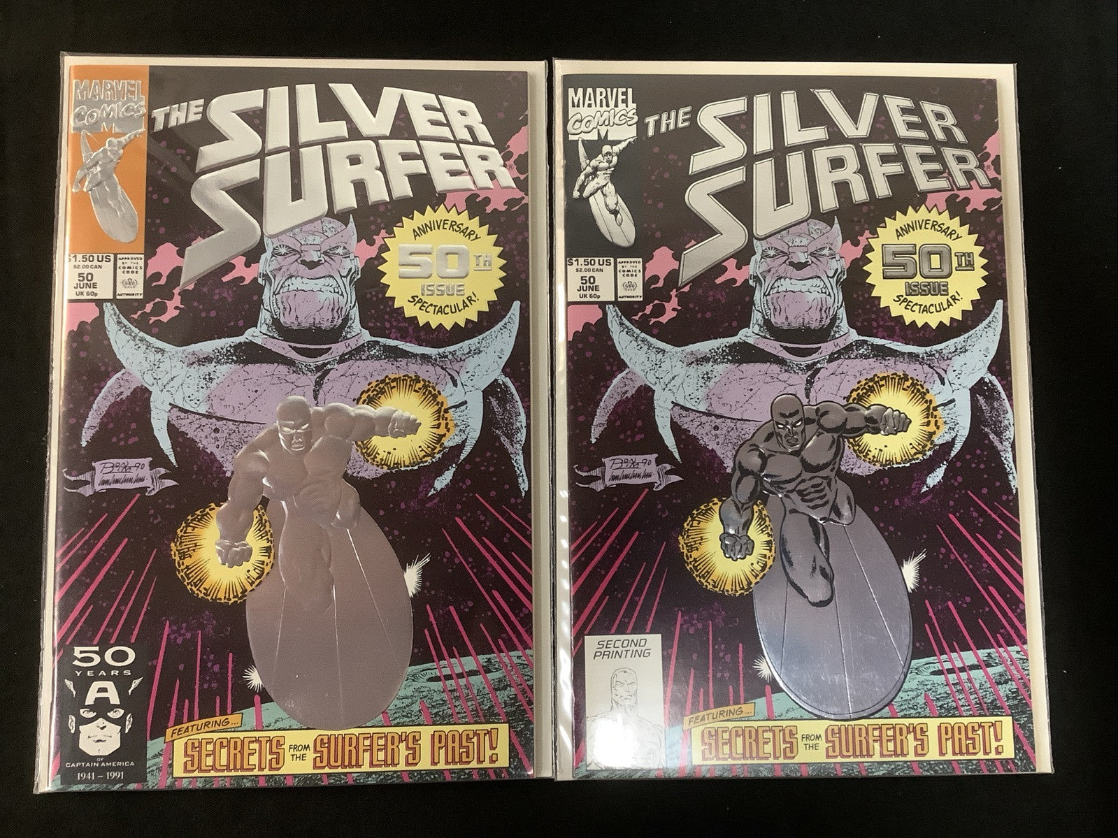 Silver Surfer #46-76 + Annuals #4-5 Comic Lot, 1st + 2nd Print #50, High Grade