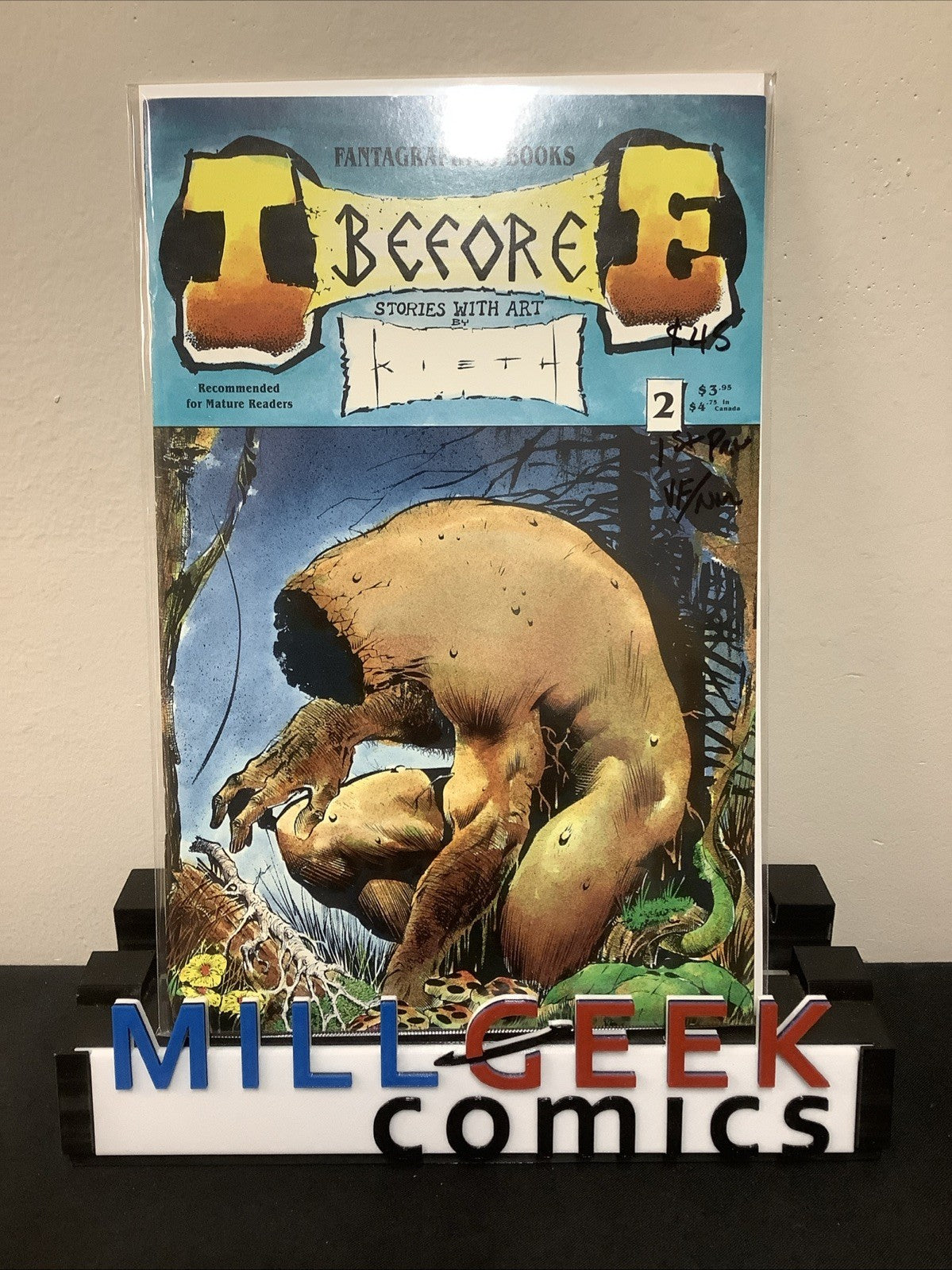 I before E #2 (Fantagraphics Books March 1992) VF/NM (9.0) First Printing