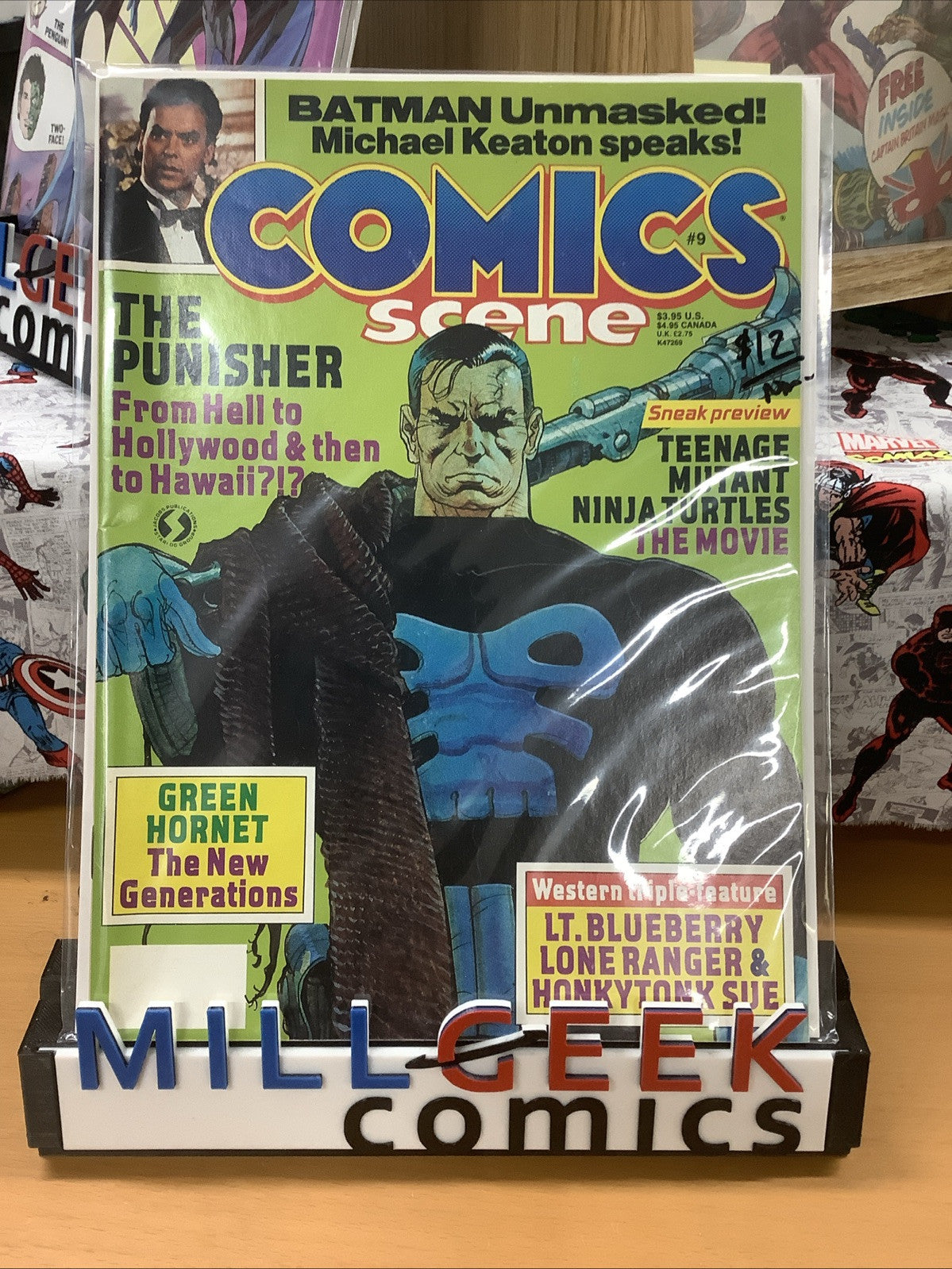 Comics Scene #9 / 20 (Starlog Communications October 1989) Punisher (NM-)