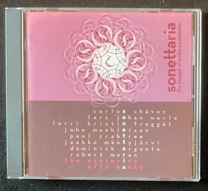 Sonettaria: The Triumph of Iambic Pentameter (CD, Like New) -JD