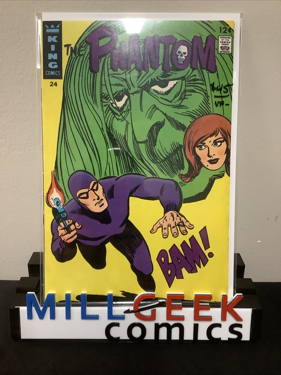 The Phantom #24 (King Features August 1967) 7.5 (VF-) Bill Lignante