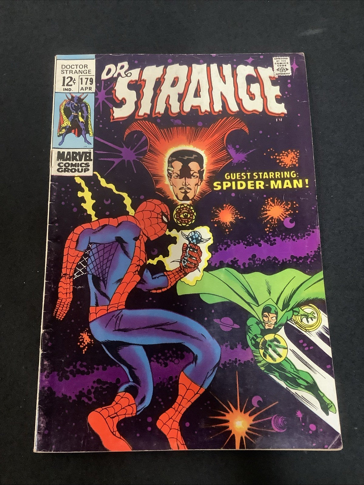 Doctor Strange #179 (Marvel Comics April 1969) F/VF (7.0) Stan Lee/Steve Ditko