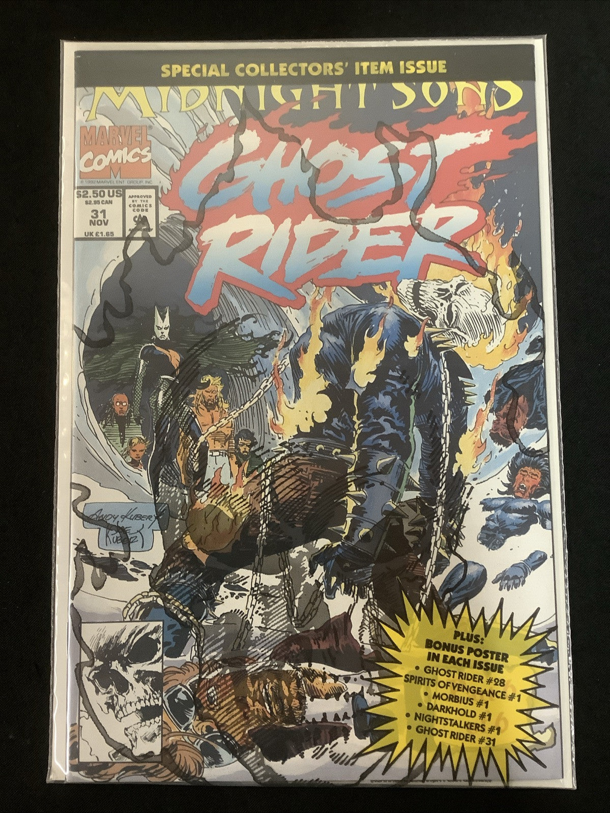 Ghost Rider #16-38 Comic Lot, 1st App Midnight Suns, Polybagged, High Grade!