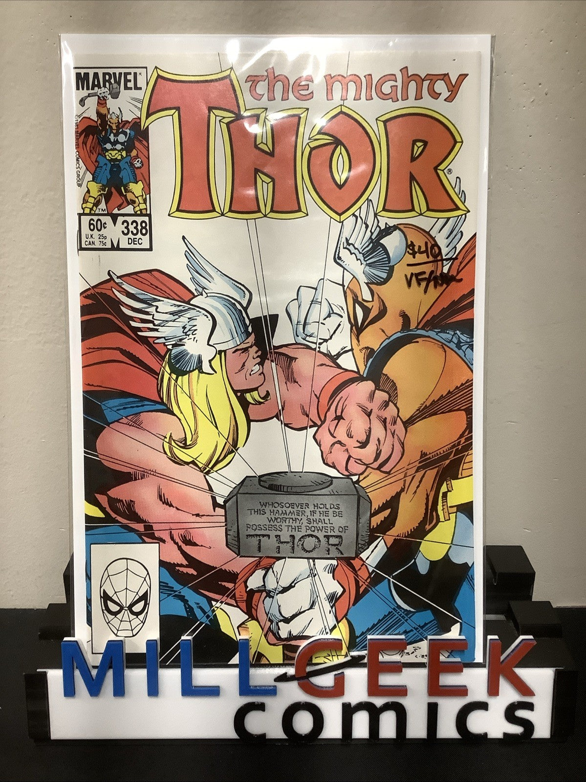 The Mighty Thor #338 (Marvel Comics December 1983) VF/NM (9.0) Simonson