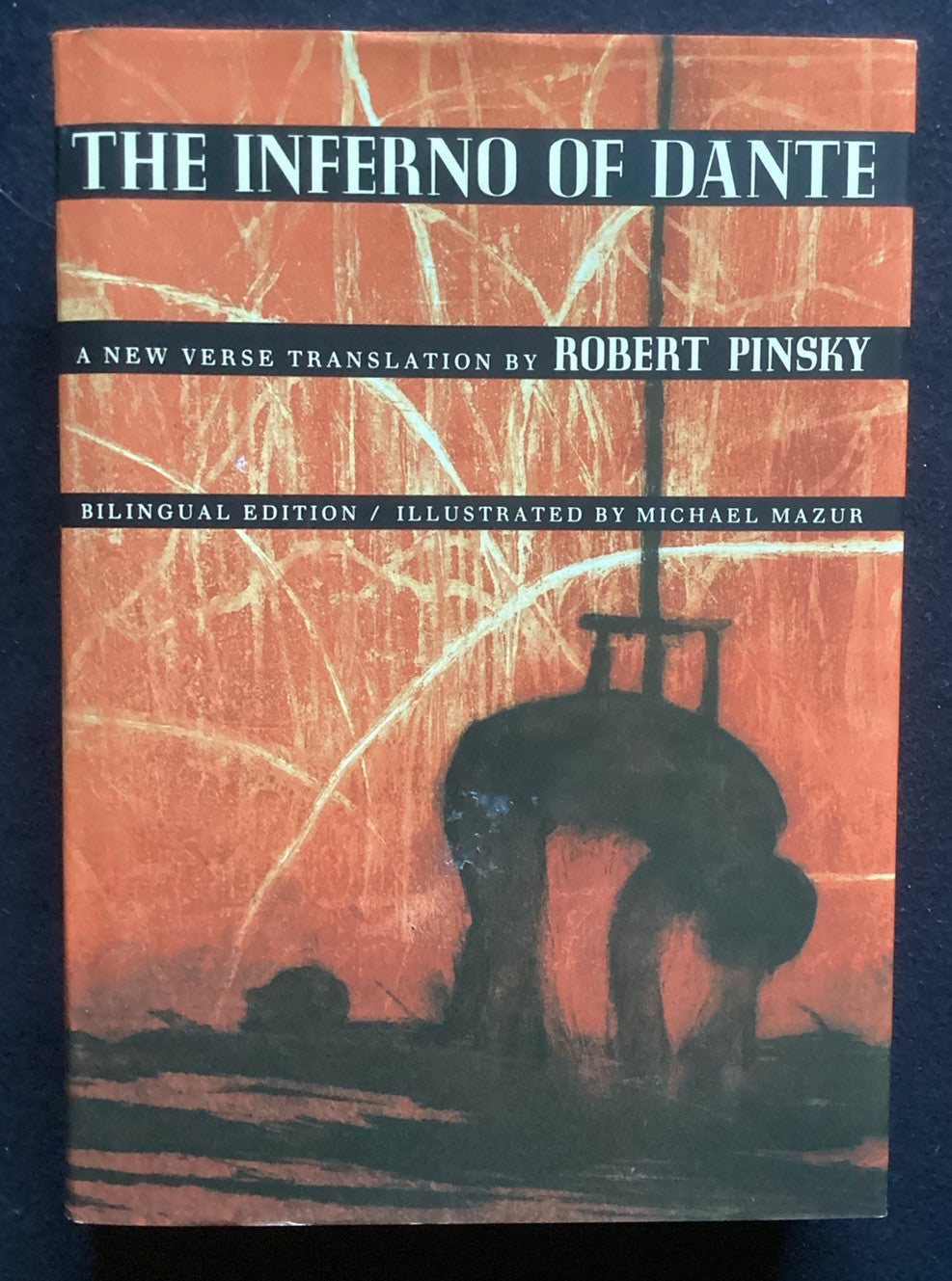 Inferno of Dante : A New Verse Translation, Bilingual Edition by Pinsky 1995 -JD