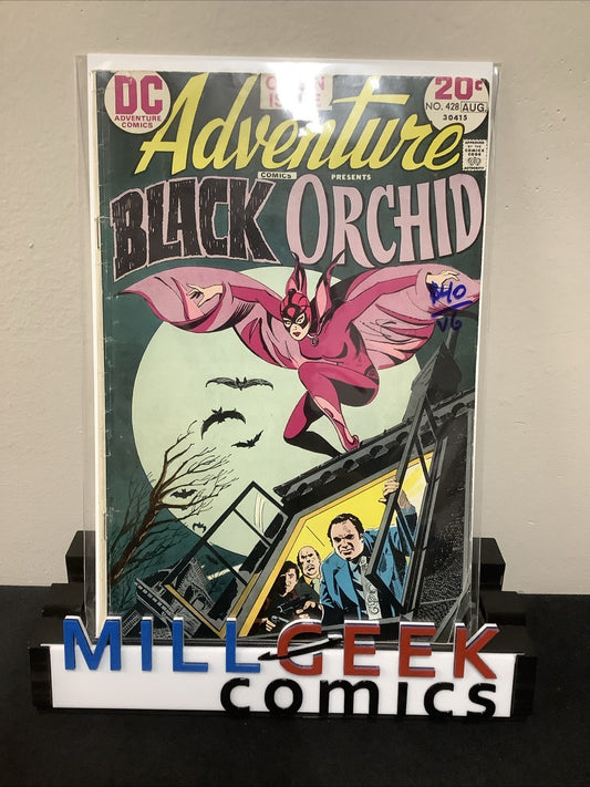 Adventure Comics #428 (DC Comics July-August 1973) VG (4.0) Black Orchid