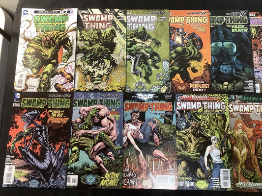 Swamp Thing #0-16 Comic Lot, DC Comics, New 52, 1st App William Arcane