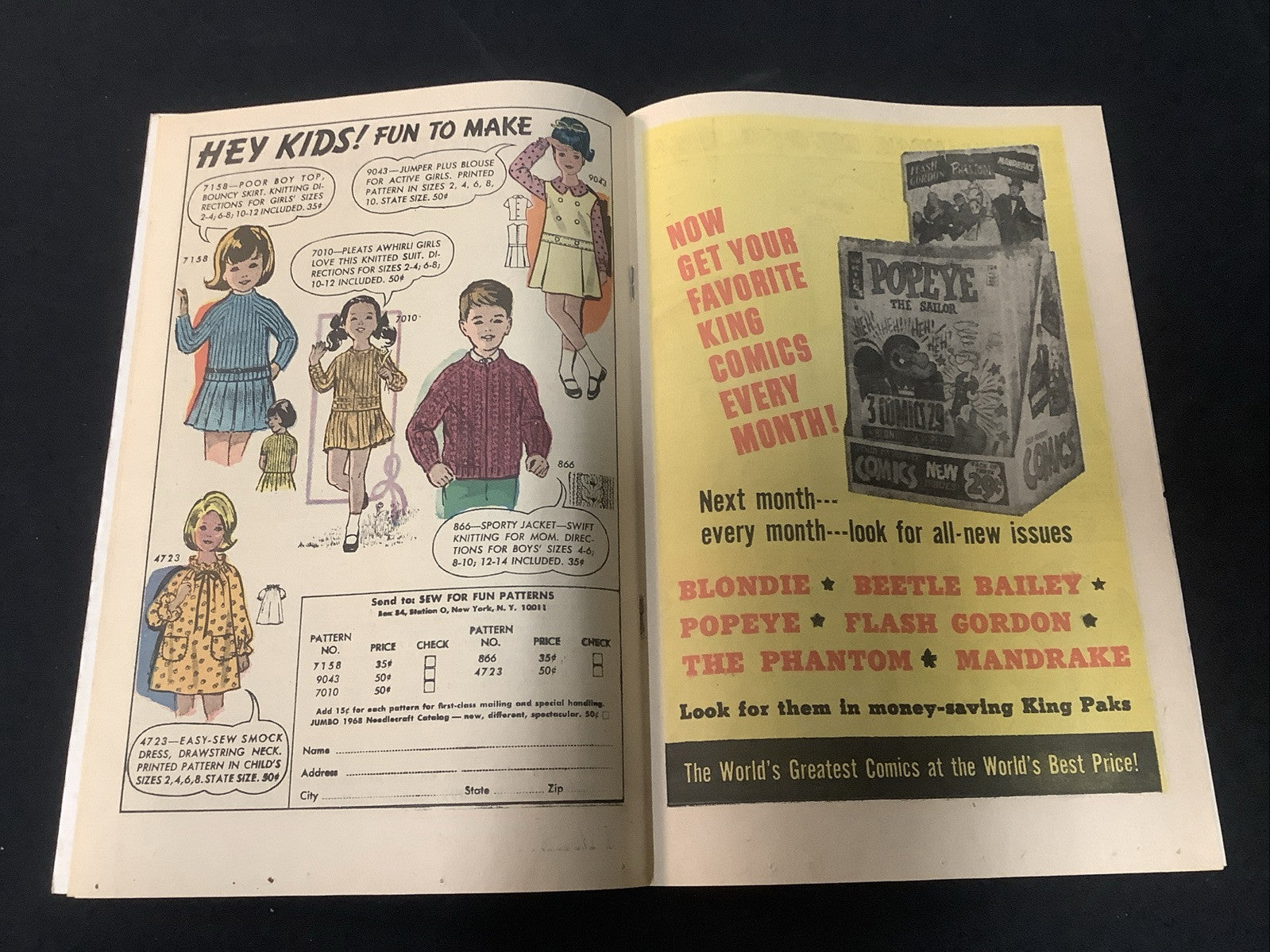 The Phantom #24 (King Features August 1967) 7.5 (VF-) Bill Lignante