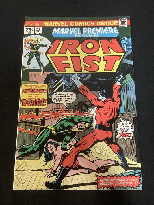 Marvel Premiere #23 (Marvel Comics August 1975) VF/NM (9.0) Warhawk