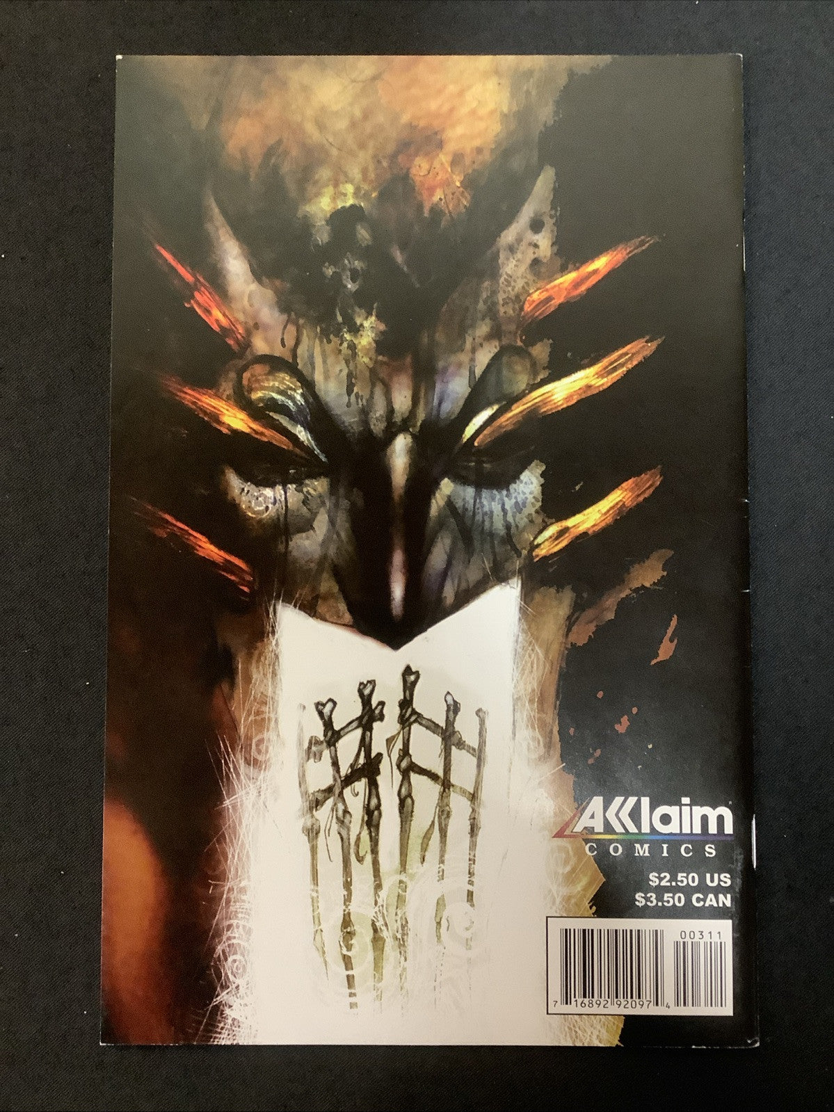 Shadowman presents Deadside #3 (Acclaim 1999) VF (8.0)Paul Jenkins/Dennis Calero