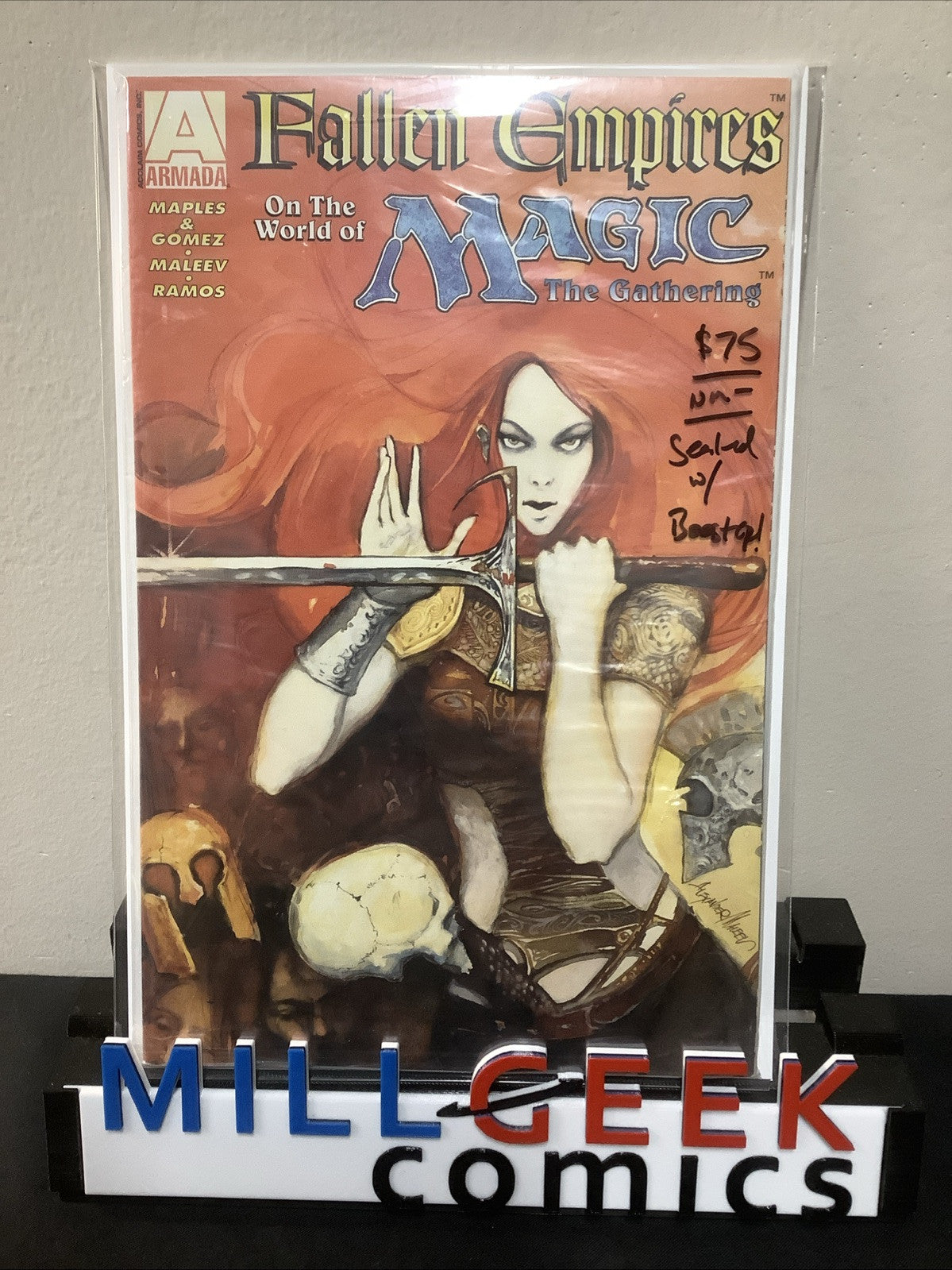 Magic The Gathering: Fallen Empires (1995) NM- (9.2) Sealed With Booster Pack