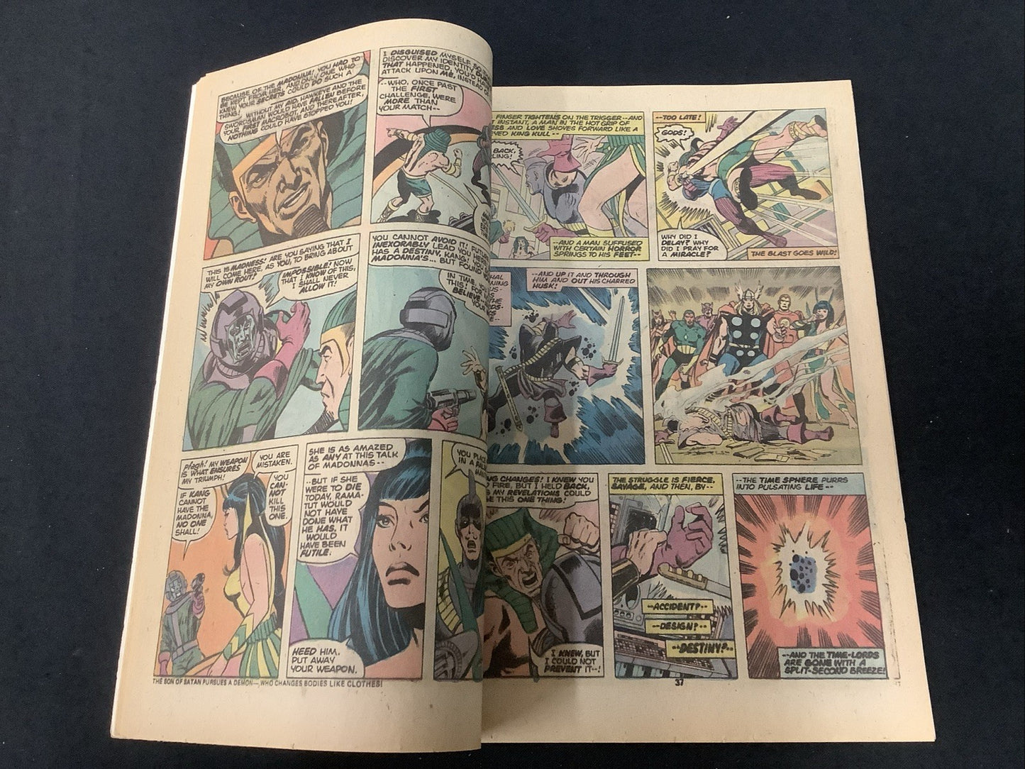 Giant-Size Avengers #2 (Marvel Comics 1974) F/VF (7.0) Rama-Tut Origin Told