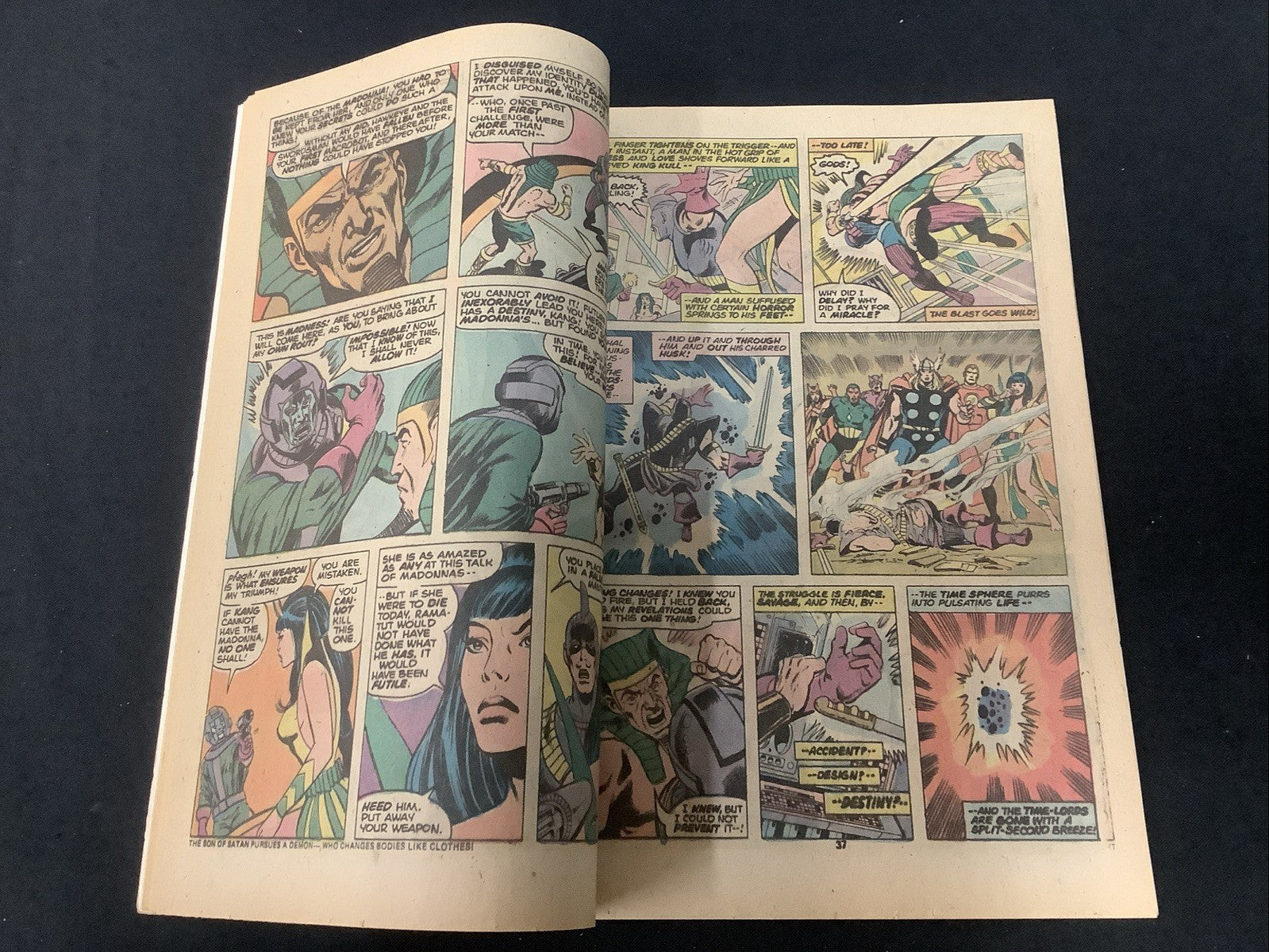 Giant-Size Avengers #2 (Marvel Comics 1974) F/VF (7.0) Rama-Tut Origin Told