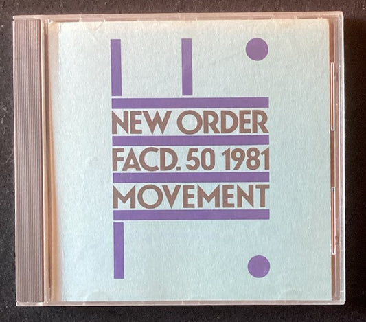 New Order - Movement (CD, Import, Like New) -JD