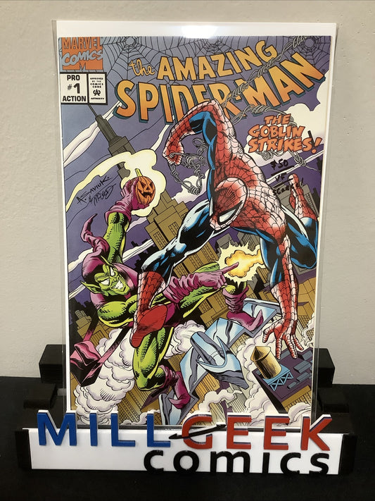 Pro Action Inserts Spider-Man & X-Men #1 (1994) VF (8.0) Goblin Strikes, Scarce!