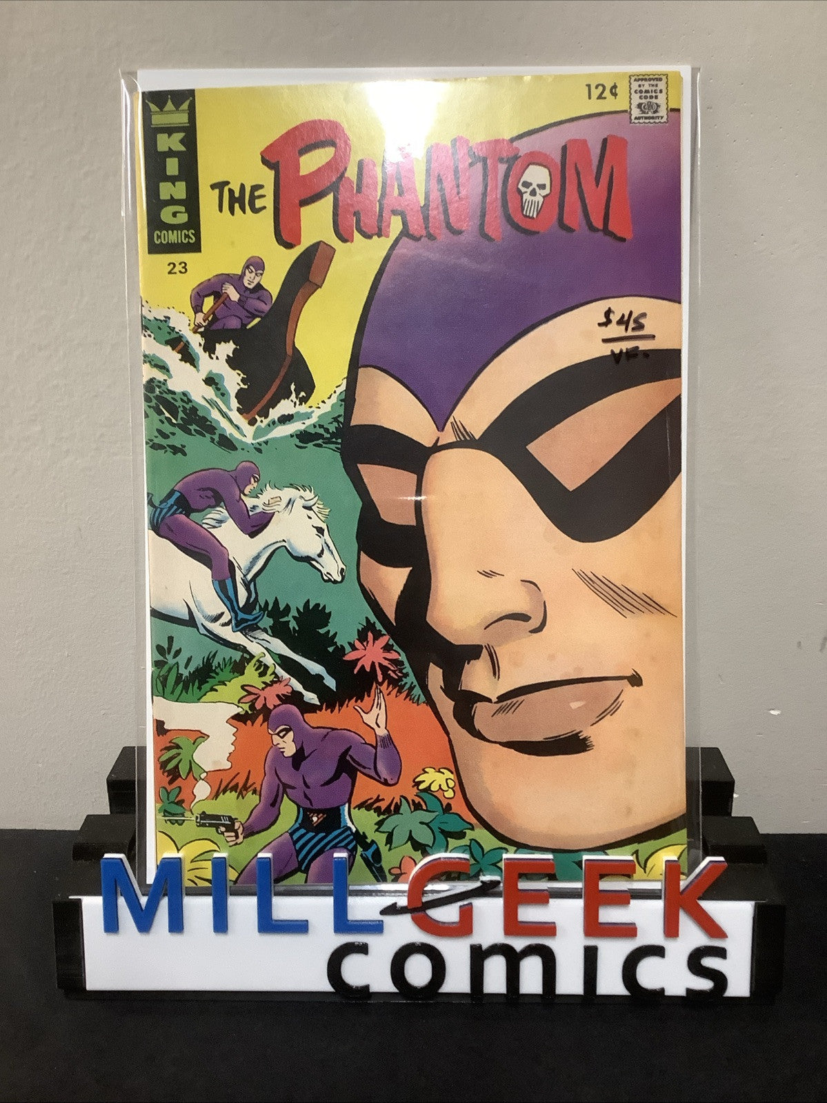 The Phantom #23  (King Features May 1967) 7.5 (VF-) Bill Lignante, Sy Barry