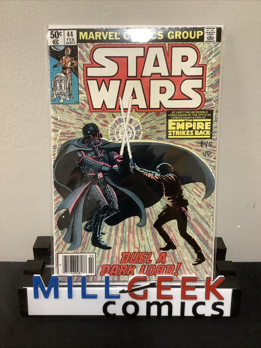 Star Wars #44 (Marvel Comics February 1981) VF (8.0) Newsstand Edition