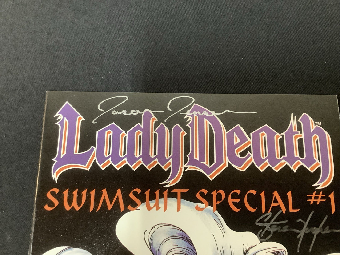 Lady Death Swimsuit Special #1 (Chaos! Comics May 1994) Signed With COA, See Pic