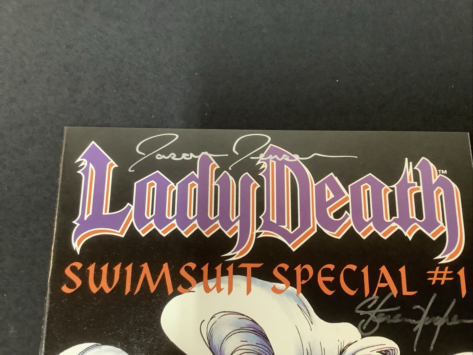 Lady Death Swimsuit Special #1 (Chaos! Comics May 1994) Signed With COA, See Pic