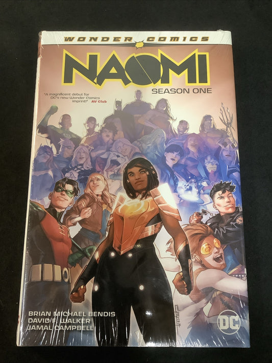 Naomi Season One, Brian Michael Bendis, Brand New Sealed, Hardcover, DC Comics