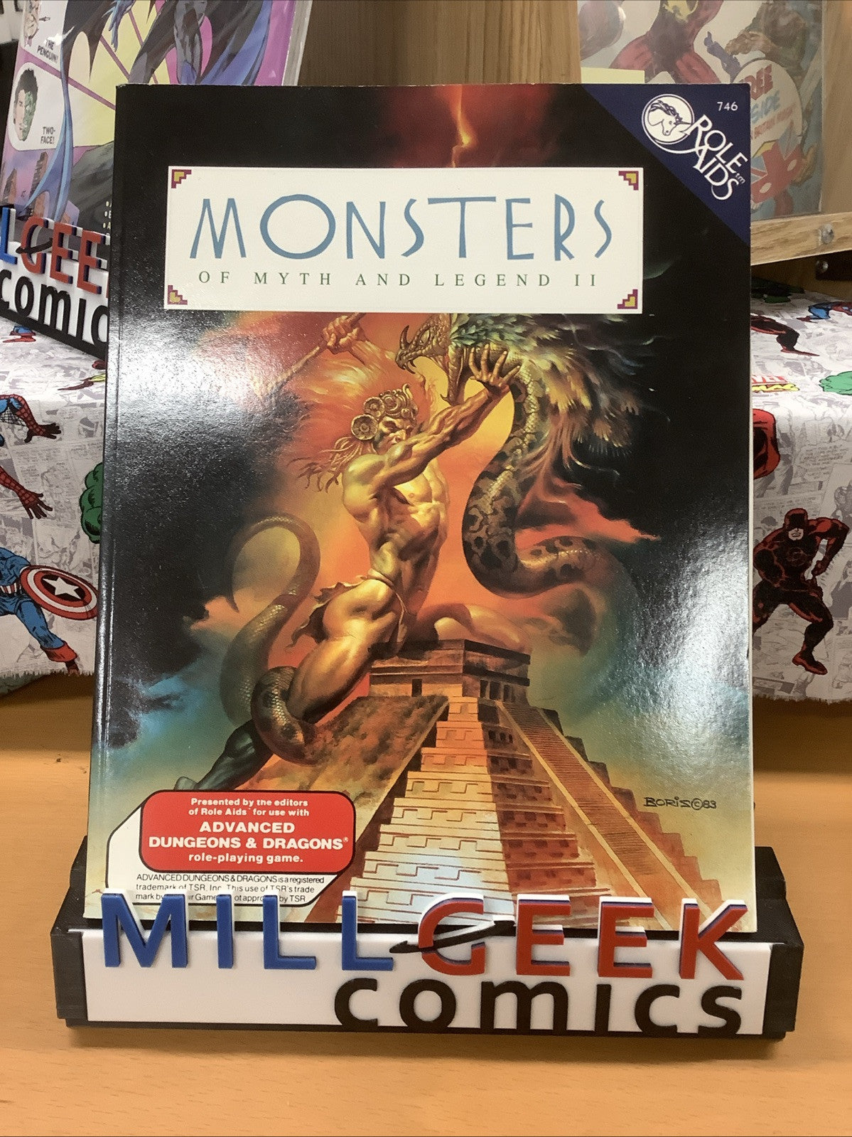 Monsters of Myth and Legend II Role Aids dungeons & dragons rpg book