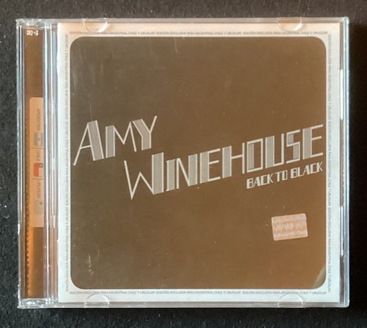 Amy Winehouse Back To Black (Argentina Import, CD, Like New) -JD
