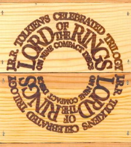 The Lord of the Rings, J. R. R. Tolkien (2001, CD Unabridged, 9 Discs) -JD