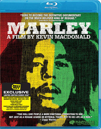 Marley, A Film by Kevin MacDonald (Blu-ray, 2012) -JD